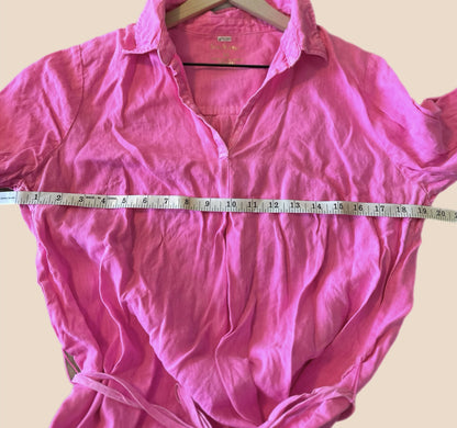 Lilly Pulitzer Pilar Linen Tunic Dress - /Pink