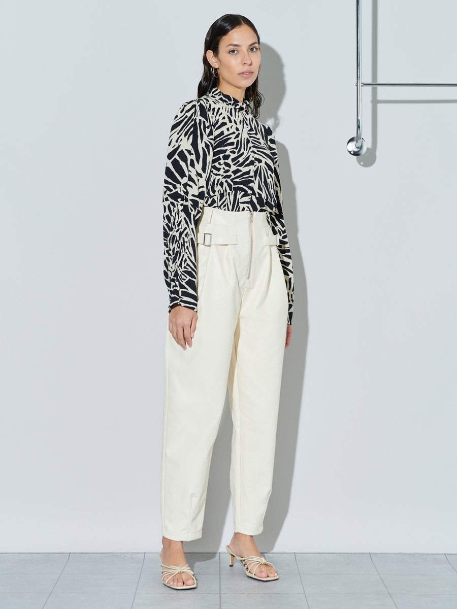 Drift Faux Leather Trousers