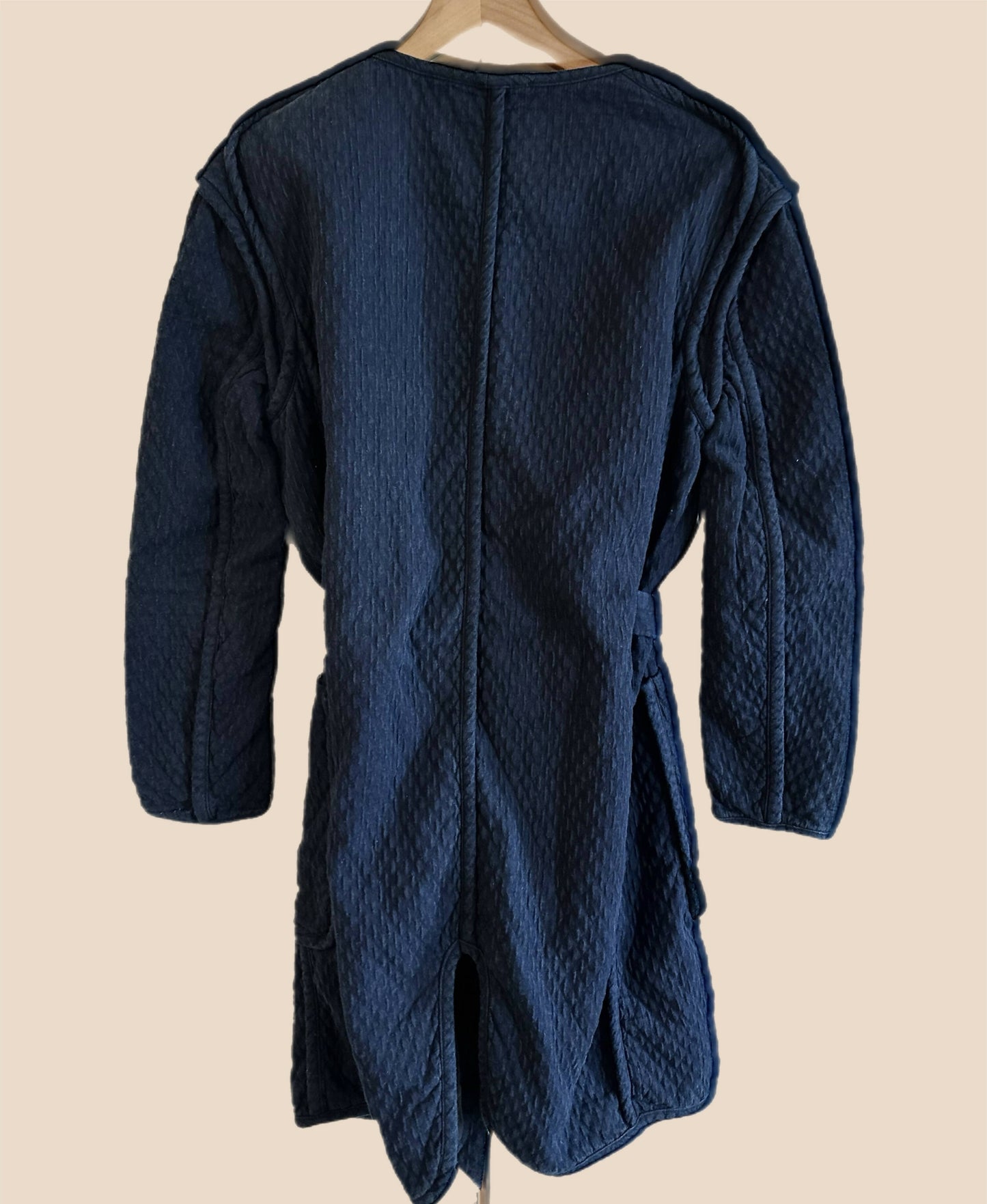 Rag & Bone Quilted Self Tie Liner Coat