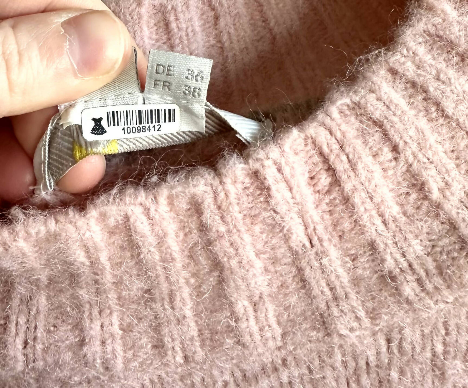 Boden Fluffy Side Button Sweater