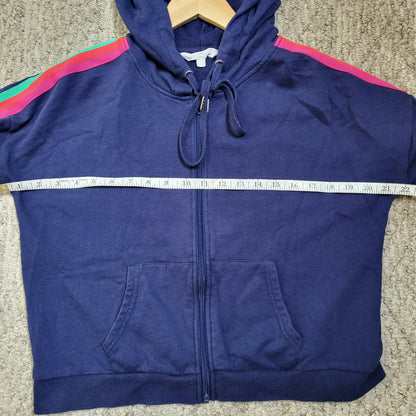 BB Dakota Hooded Zip Up Sweatshirt - /Blue Multi