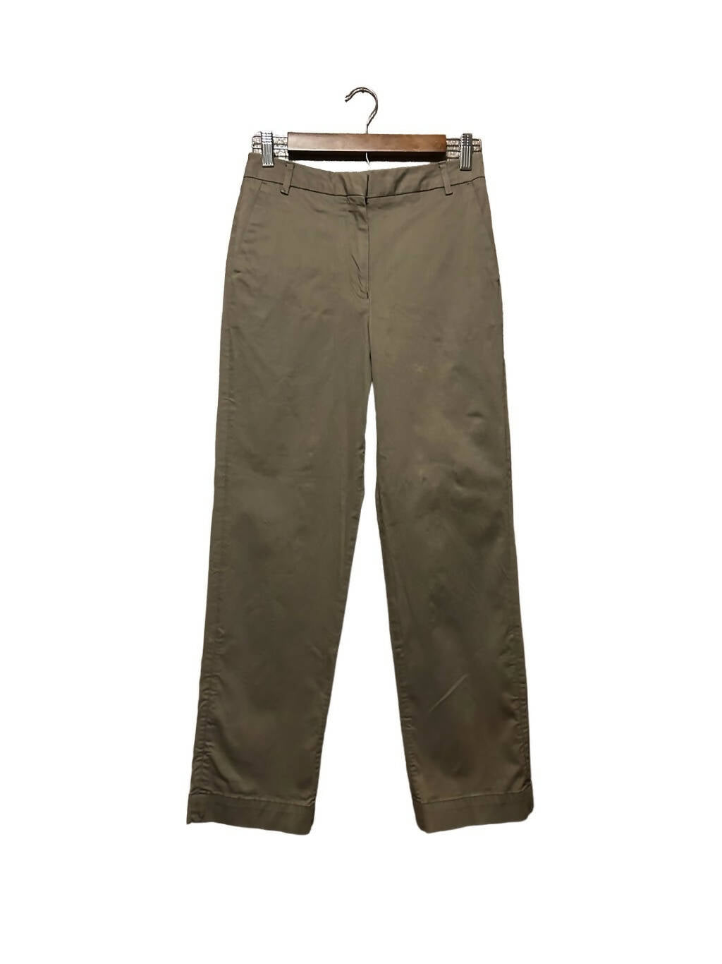 Reiss Mid-Rise Relaxed Turned-Up Chinos - Beige