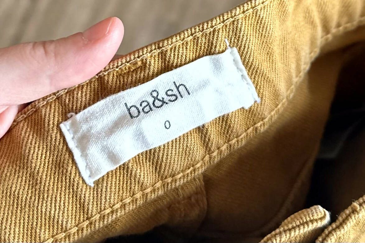 Ba&amp;sh Dixon High Waisted Pants - /Brown