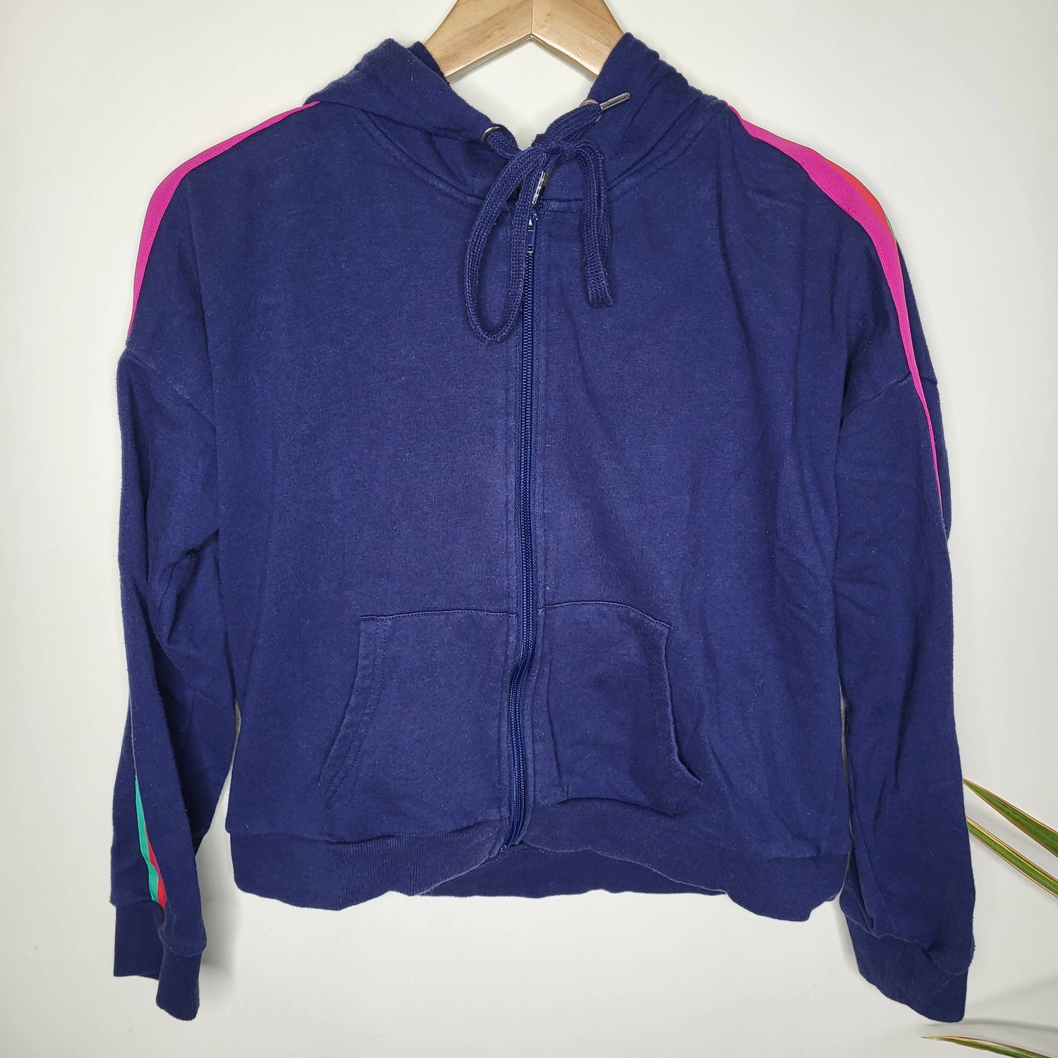 BB Dakota Hooded Zip Up Sweatshirt - /Blue Multi