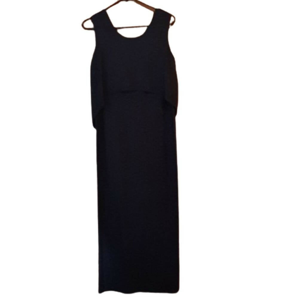 Ripe Maternity Maternity Nursing Sleeveless Maxi Dress - /Blue