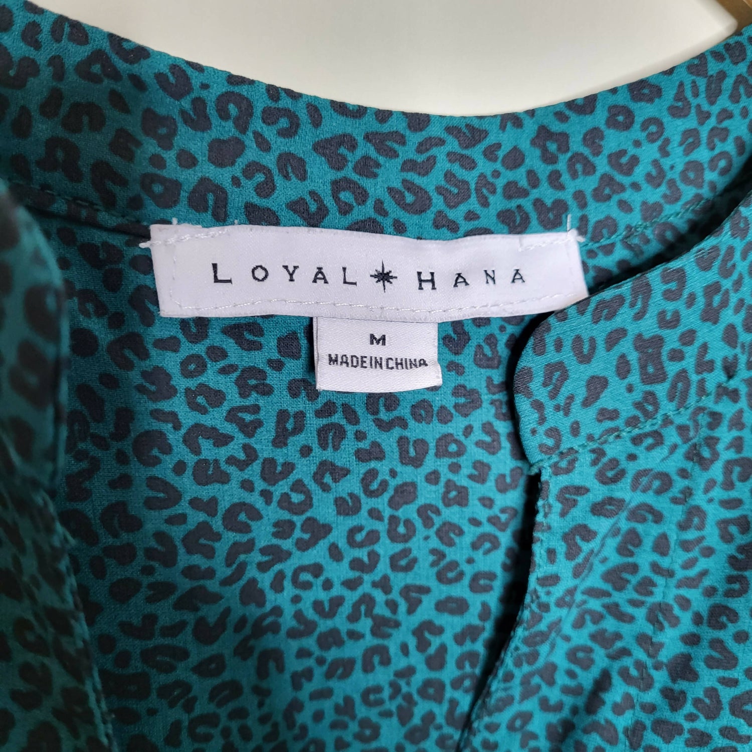 Loyal Hana Evelyn Long Sleeve Maternity Wrap Blouse