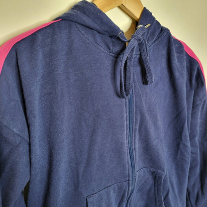 BB Dakota Hooded Zip Up Sweatshirt - /Blue Multi