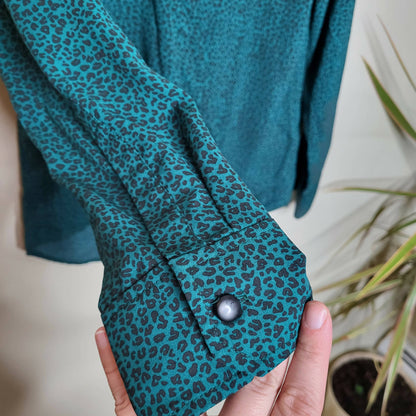 Loyal Hana Evelyn Long Sleeve Maternity Wrap Blouse