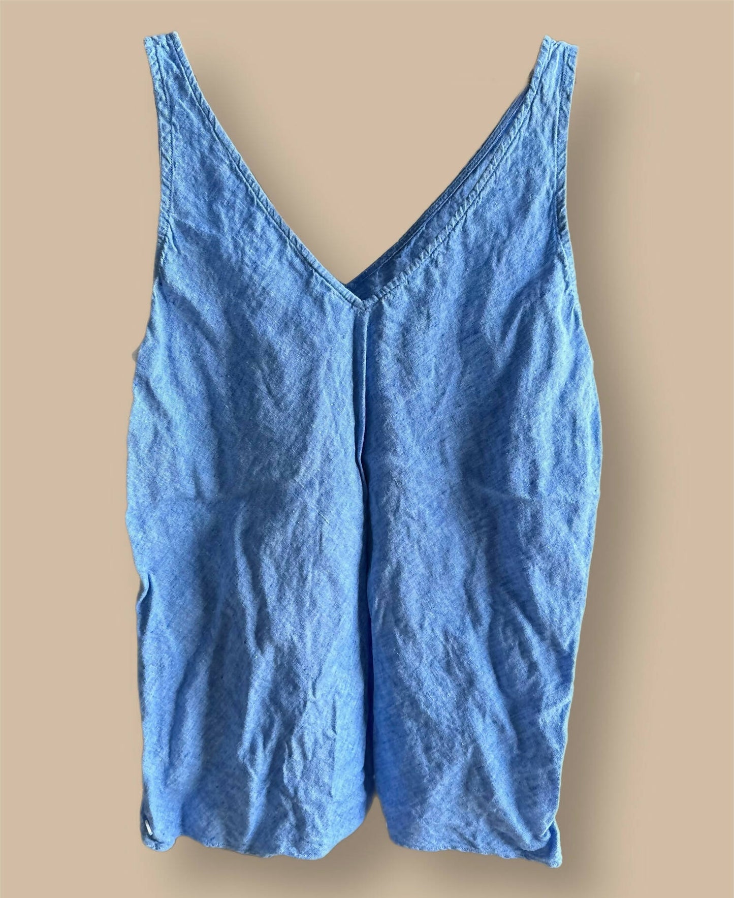 Lilly Pulitzer Florin Sleeveless Linen Top - /Blue