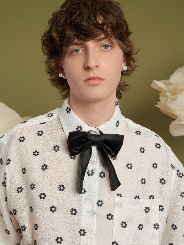 Cameron Jacquard Short Sleeve Shirt