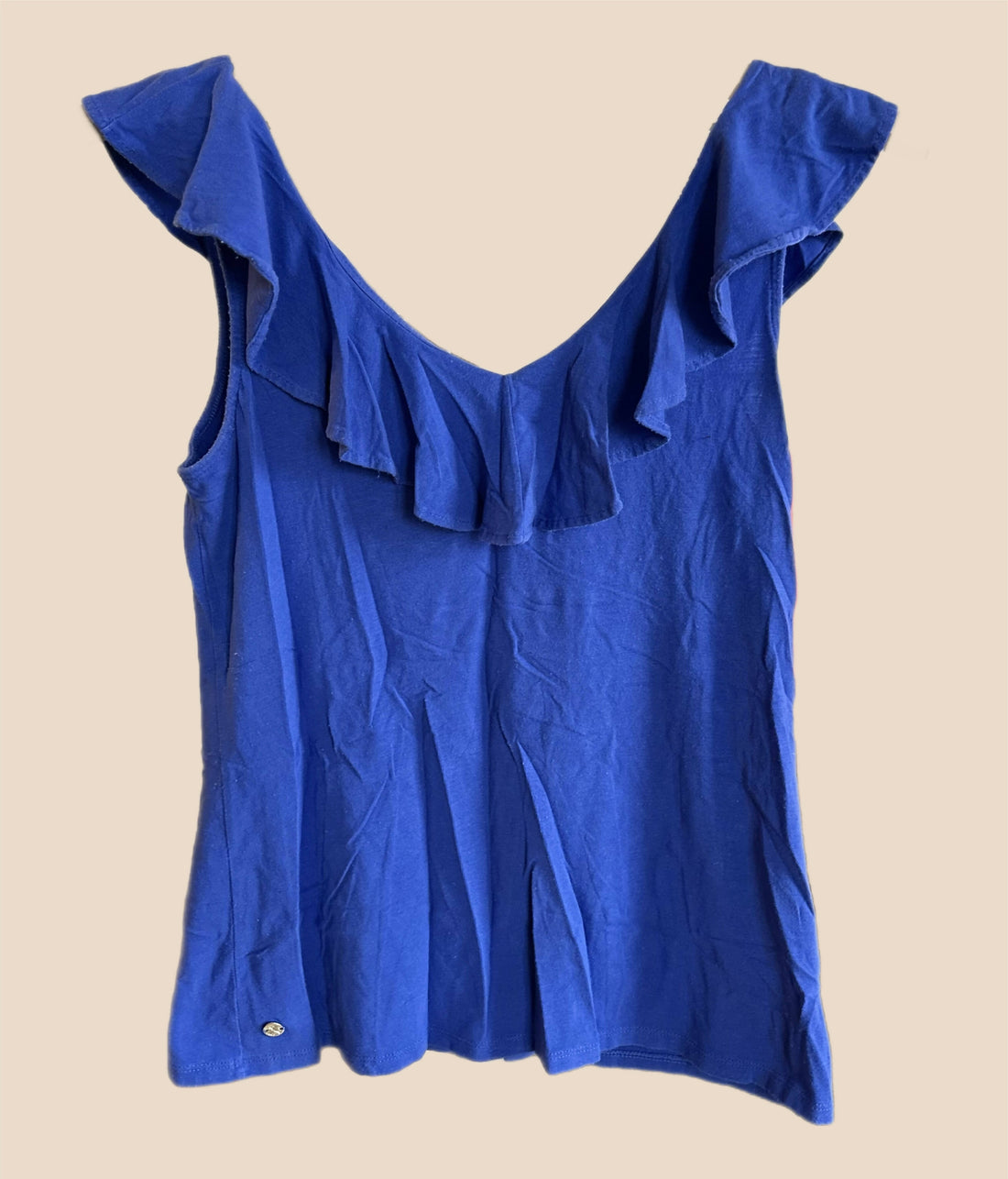 Lilly Pulitzer Alessa Ruffle Top - /Blue