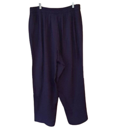 1. State Linen Ankle Pants - /Navy