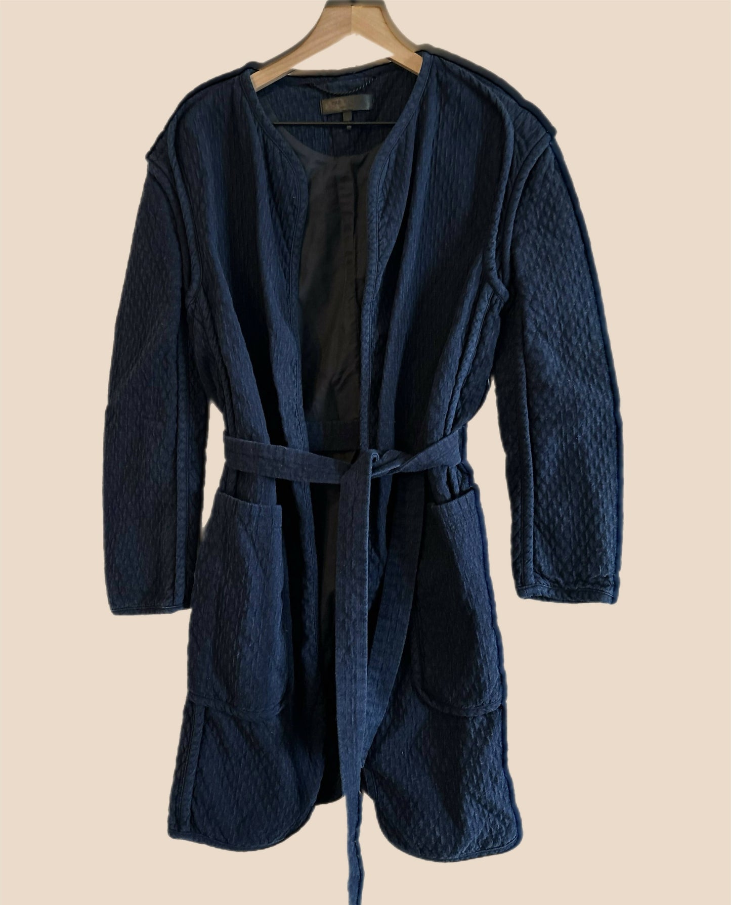 Rag & Bone Quilted Self Tie Liner Coat