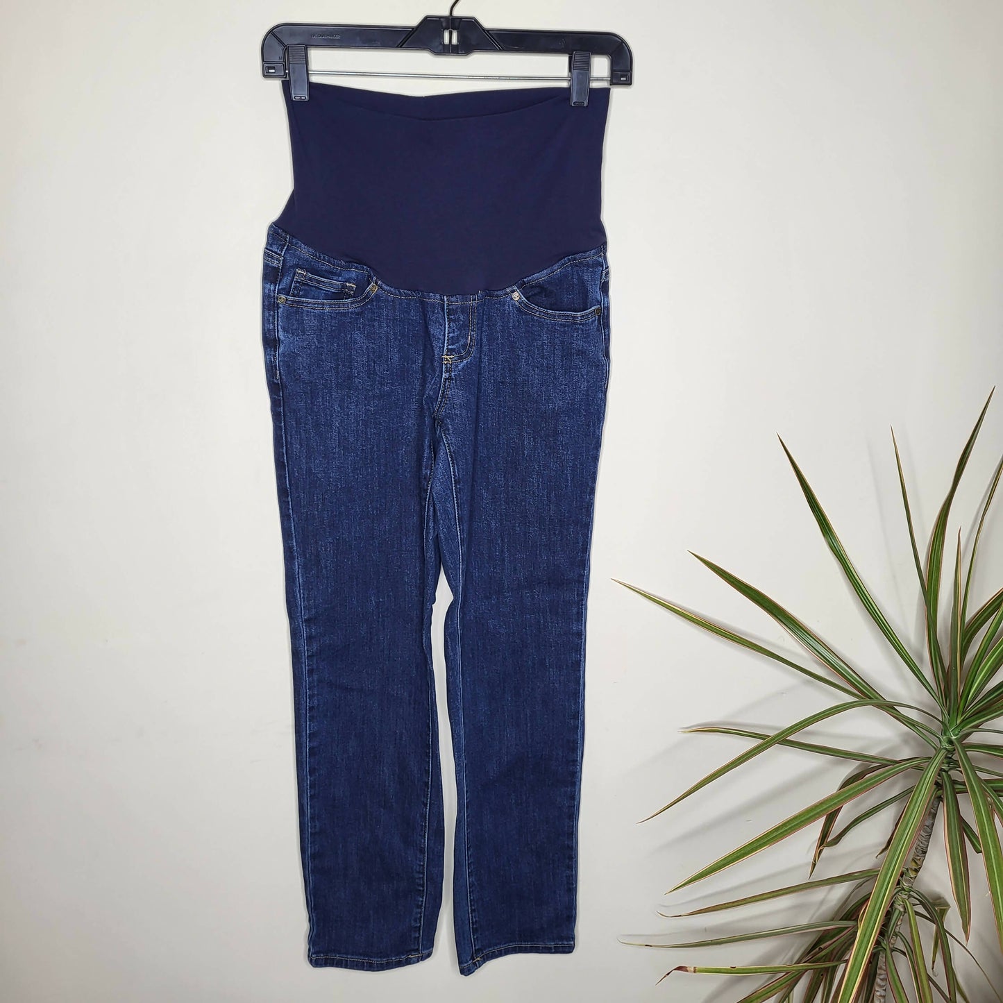 Soon Maternity Heavenly Overbelly Skinny Jeans - /Blue