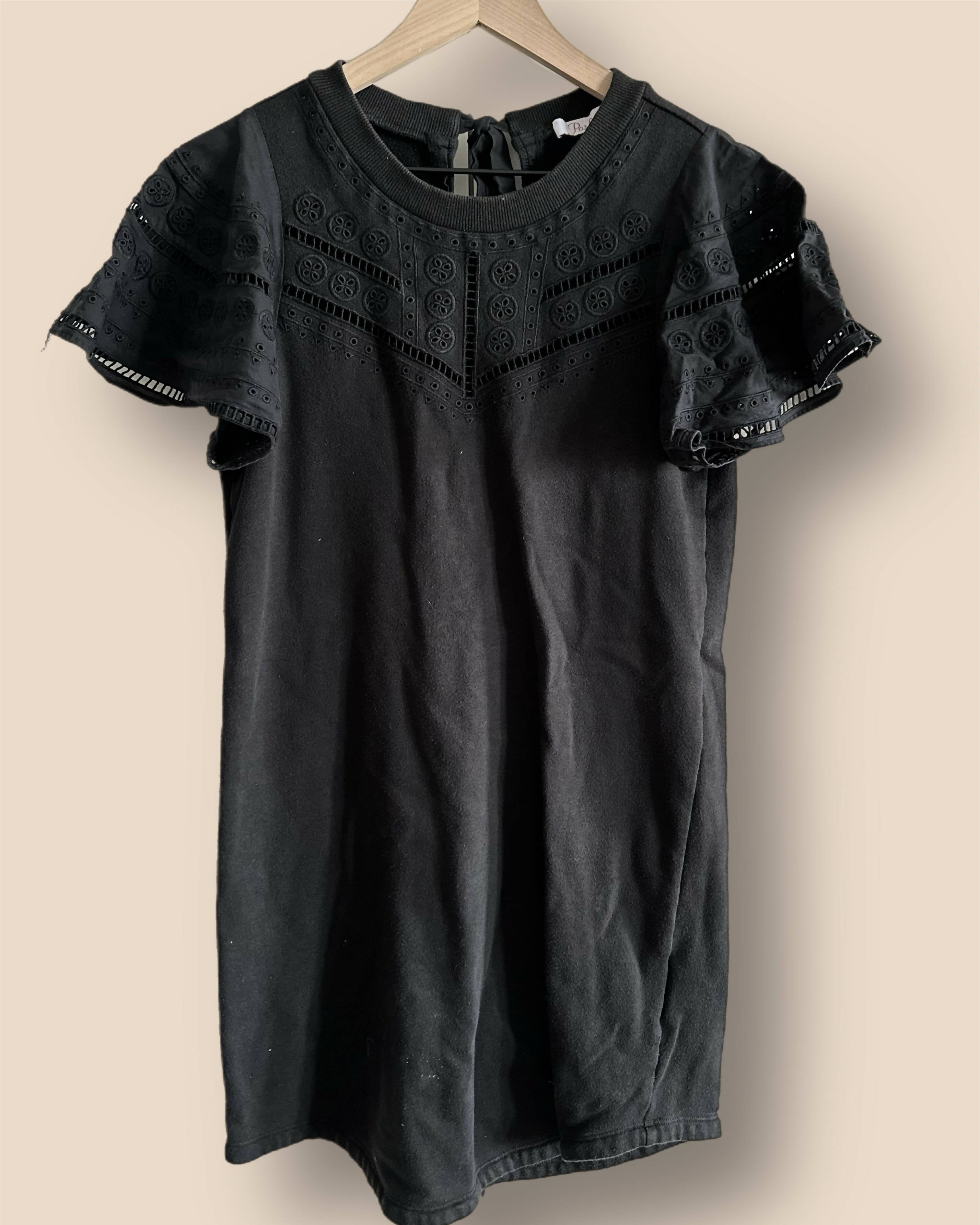 Parker Katrina Combo Dress - Black