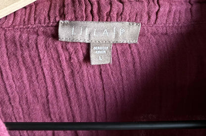 Lilla P OVERSIZED COWL NECK SWEATER - /Pink