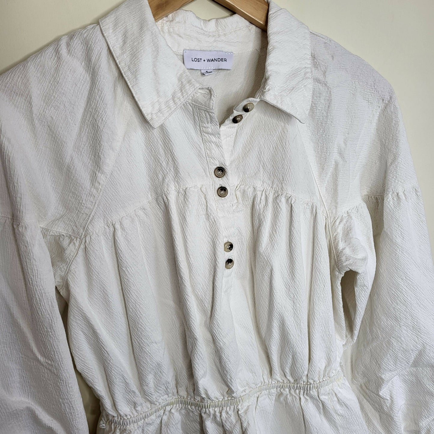 Lost + Wander Deborah Mini Shirtdress