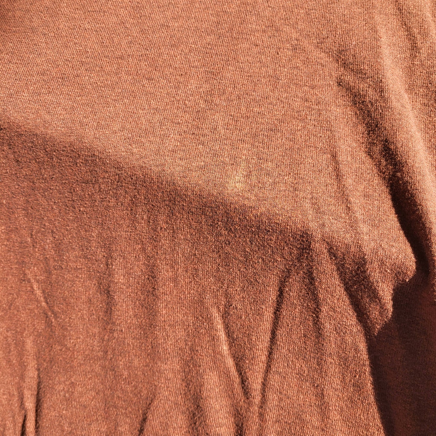 Lilla P Long Sleeve Colorblock Crewneck Sweater - /Brown Multi - XL