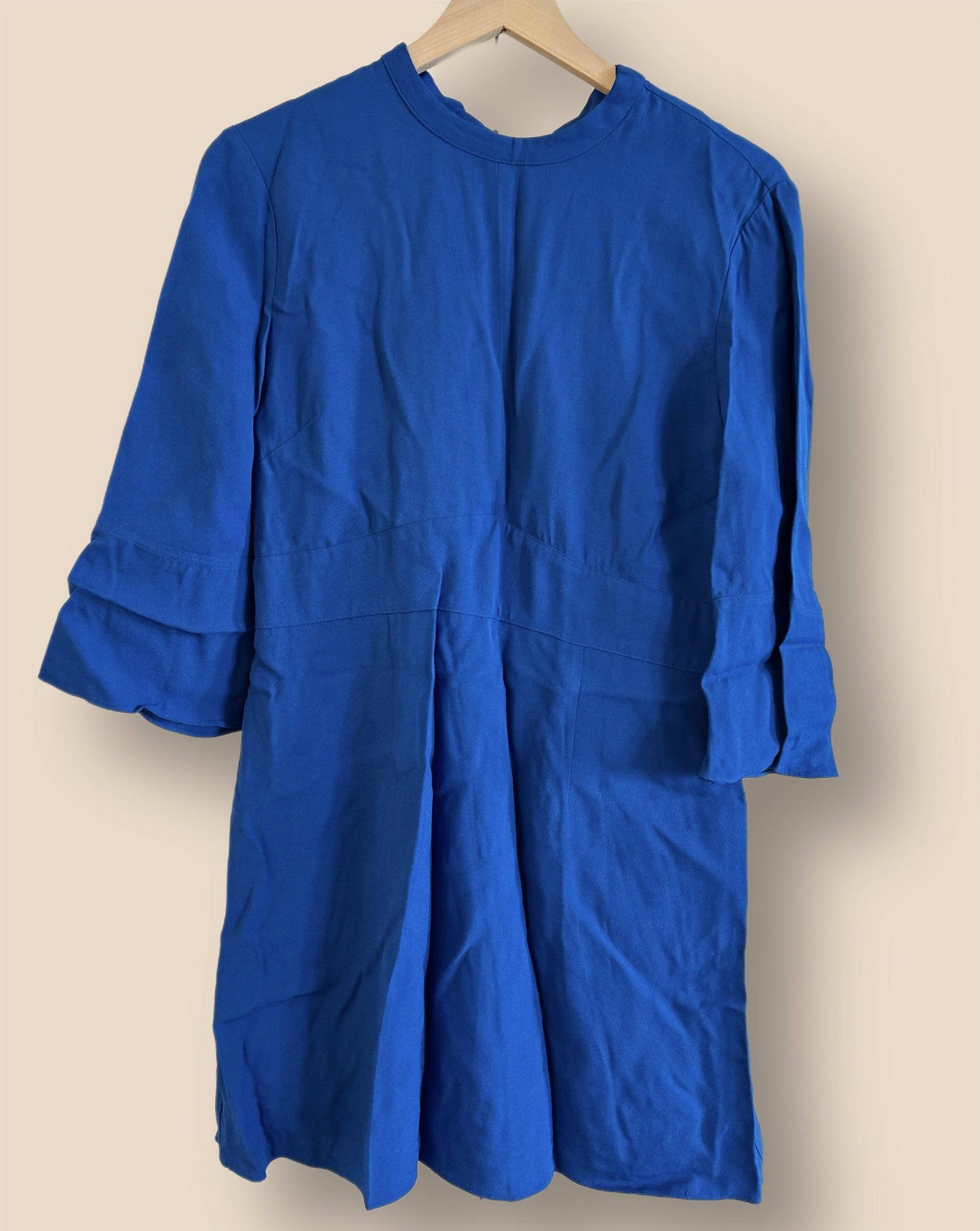 Reiss 3/4 Sleeve Cora Shift Dress - /Blue