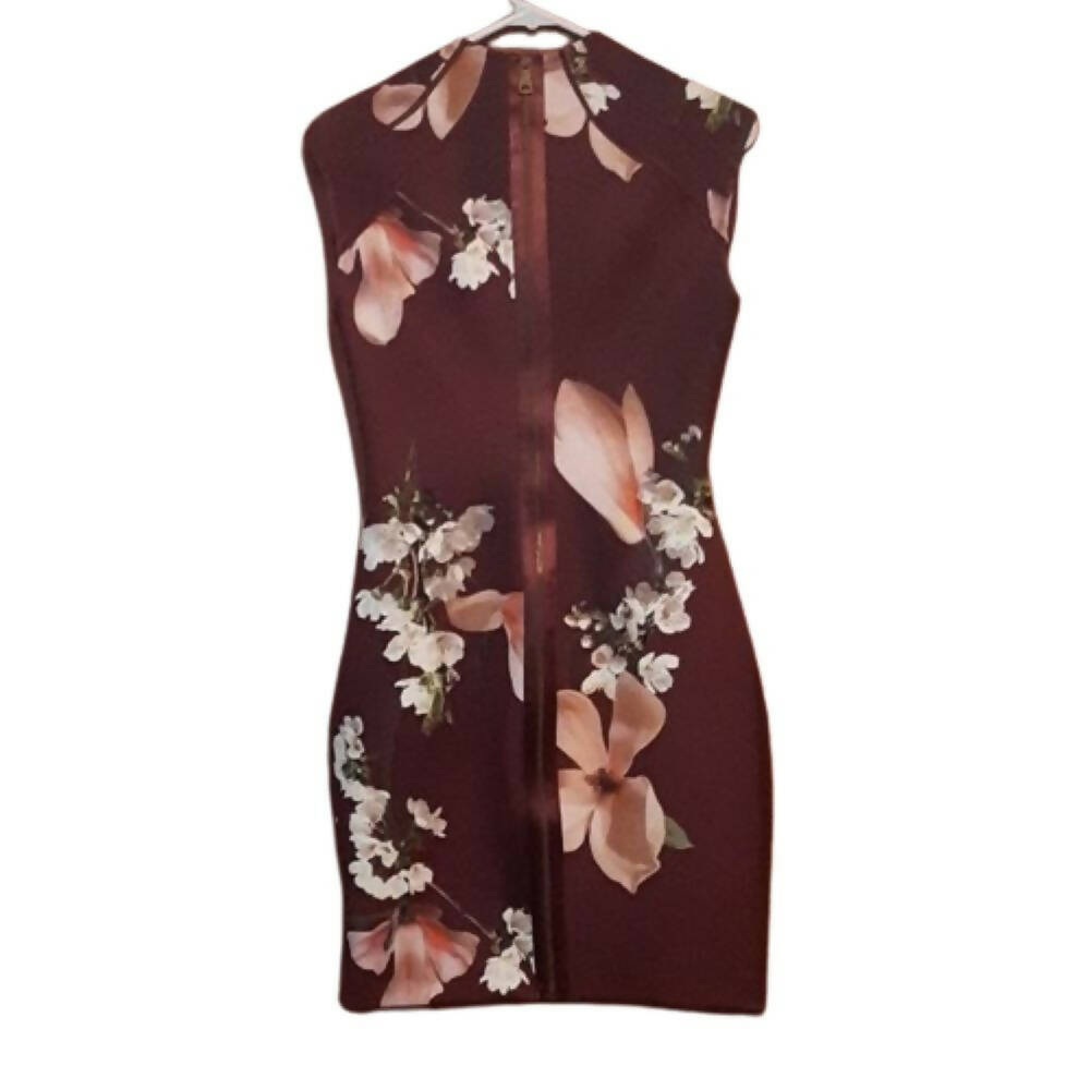 Ted Baker London Zassha High Neck Sheath Dress