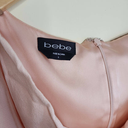 Bebe Drop Shoulder Top - /Pink