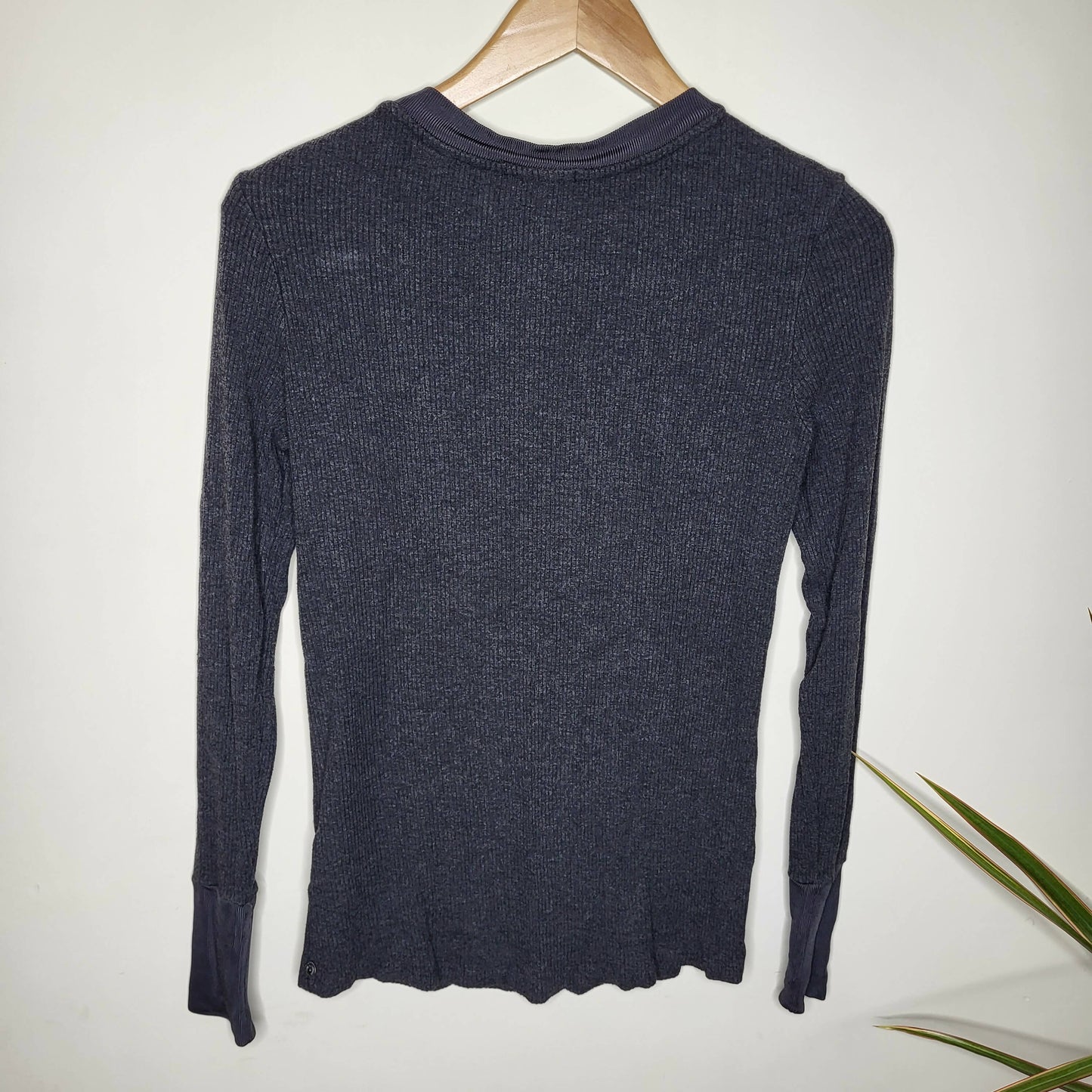 Scotch & Soda Long Sleeve Rib Knit Tee