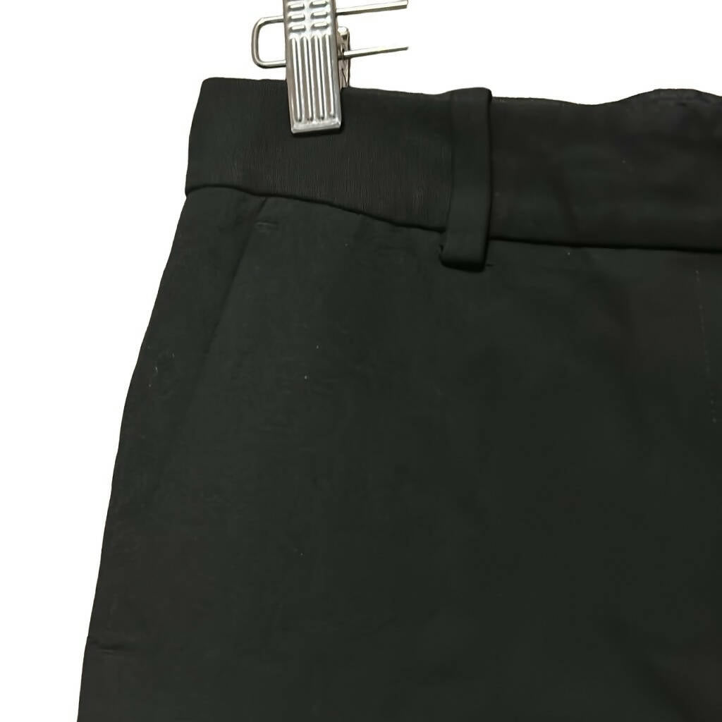 3.1 Phillip Lim Mid-Rise Cropped Flared Trouser - Black