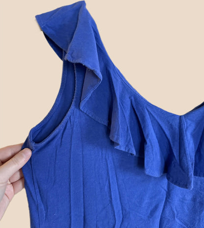 Lilly Pulitzer Alessa Ruffle Top - /Blue