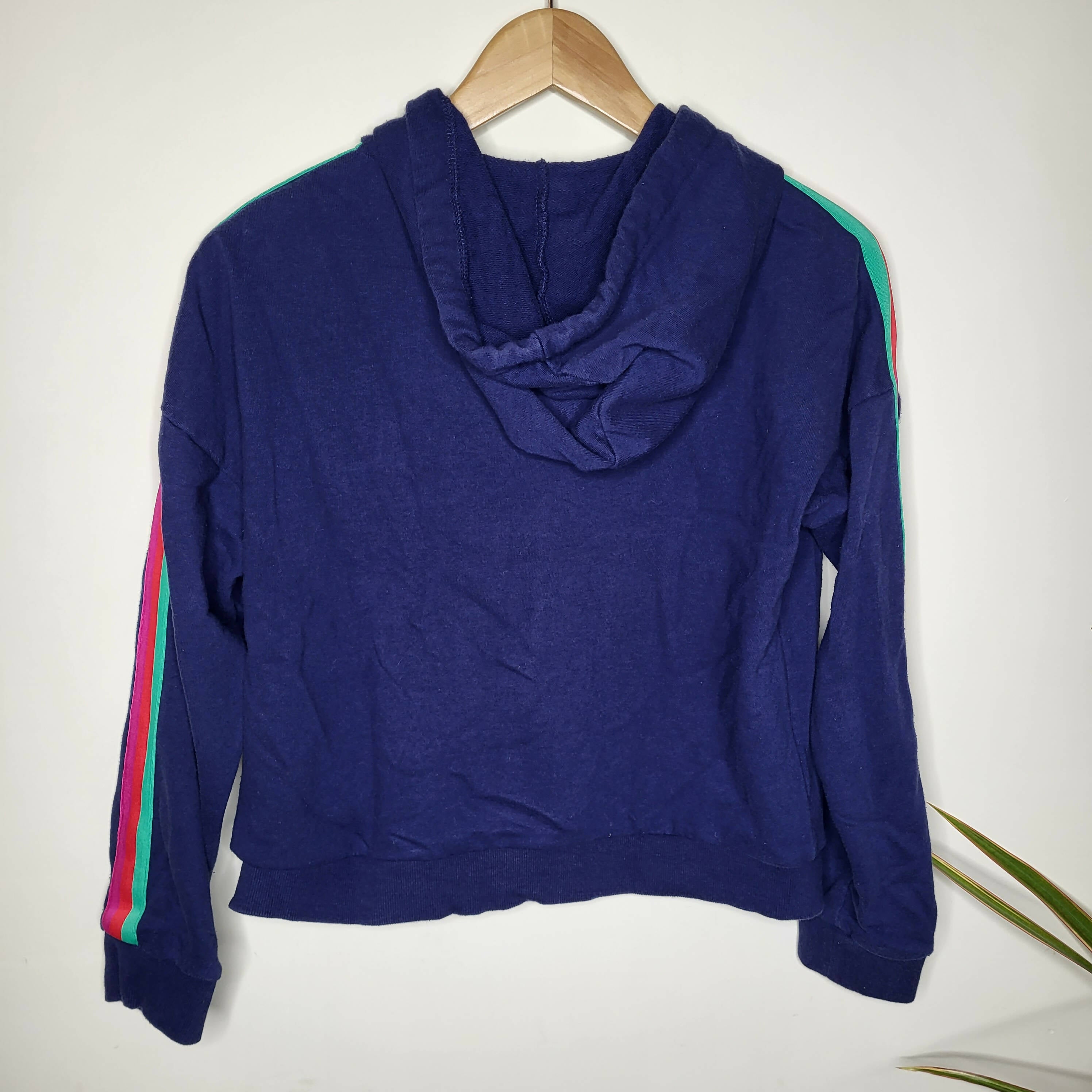 BB Dakota Hooded Zip Up Sweatshirt - /Blue Multi