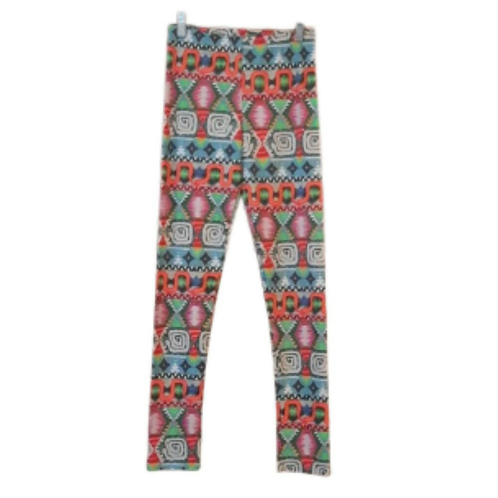 Mara Hoffman Resort Wear Leggings - Abstract - Green Multi/Astrodreamer