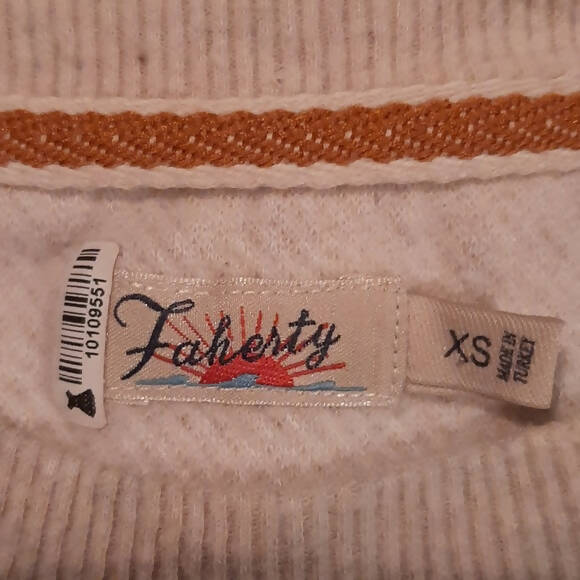 Faherty Legend Crew Neck Pullover Sweater