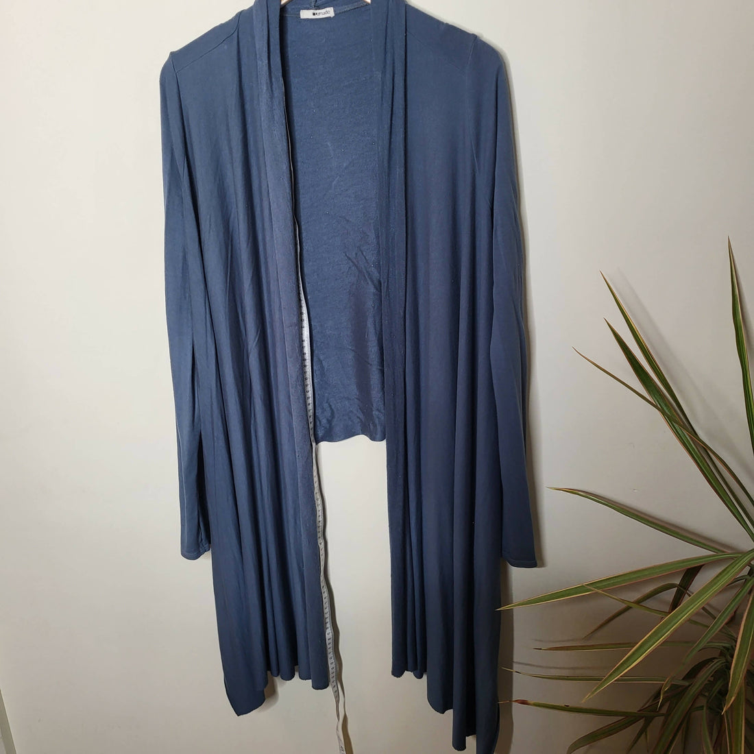 LAmade High-Low Draped Cardigan - /Blue - L