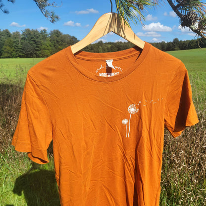 Wish You Were Northwest Wish Tee - /Orange - S