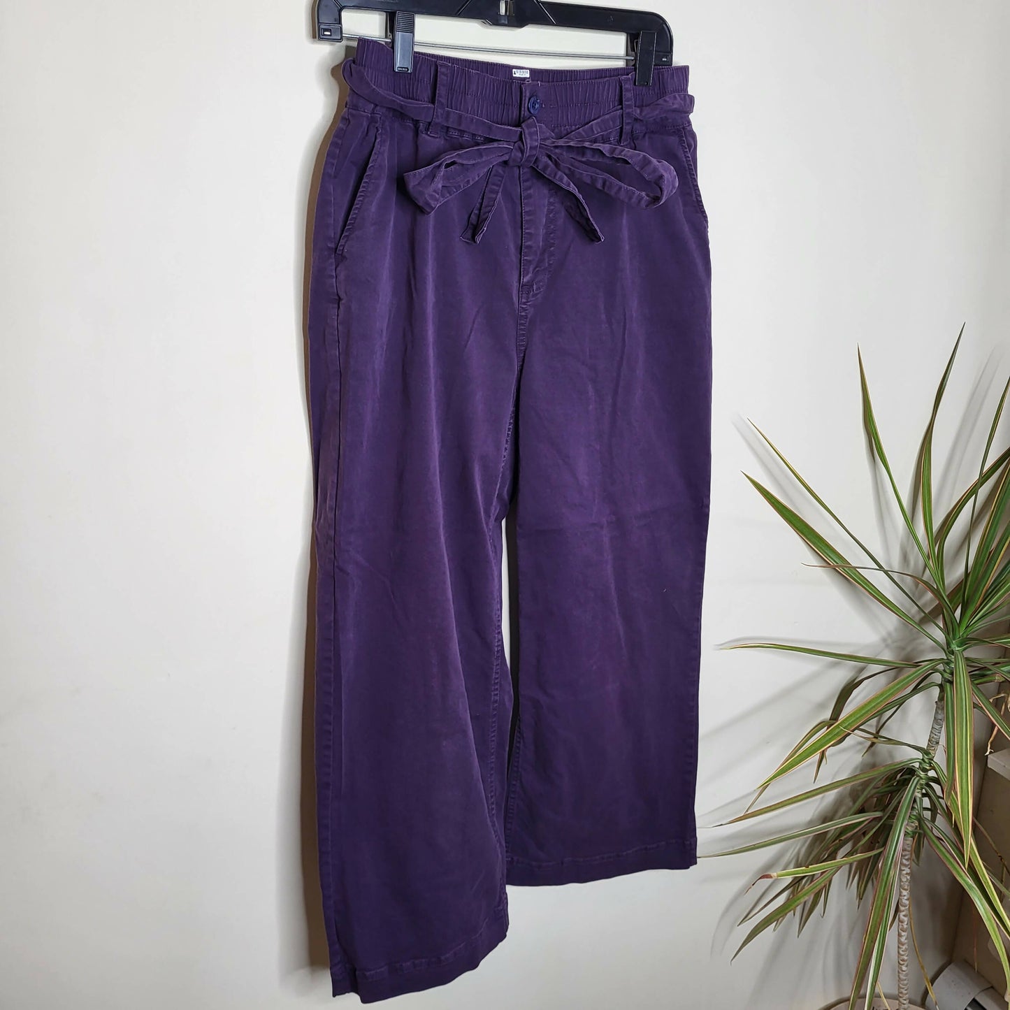 Michael Stars Kenya Wide Leg High Rise Pant - /Navy