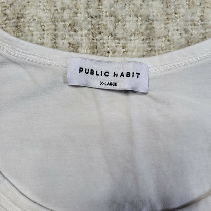 Public Habit Modal Tank Top - White - XL