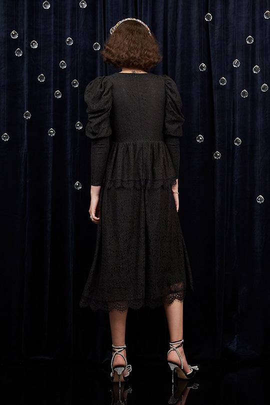 Lyra Lace Midi Dress