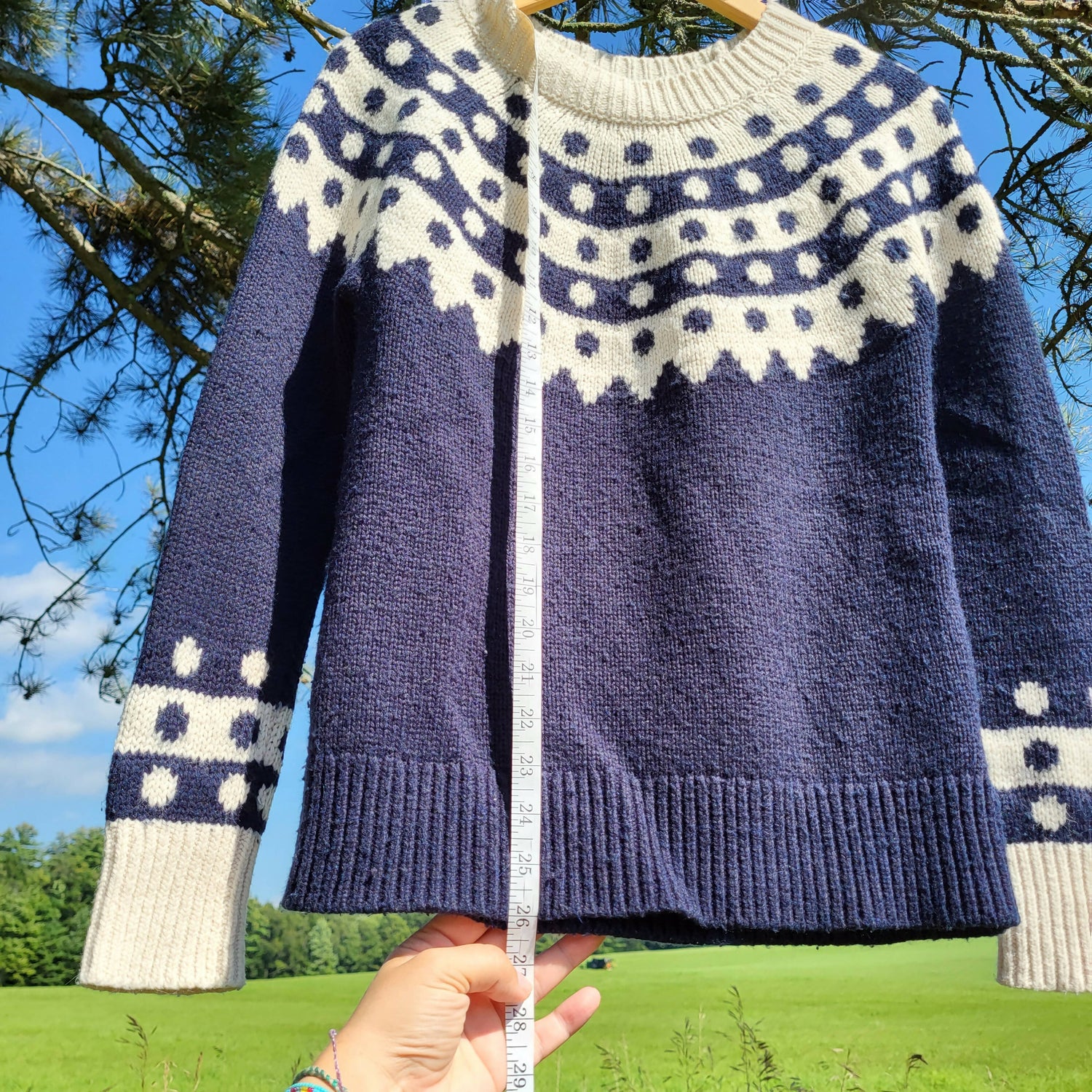 Boden Rhea Fair Isle Sweater