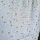 Boden Faye Cap Sleeve T-shirt Dress - Polka Dot - White Multi/White/Gold Foil Spot - 6