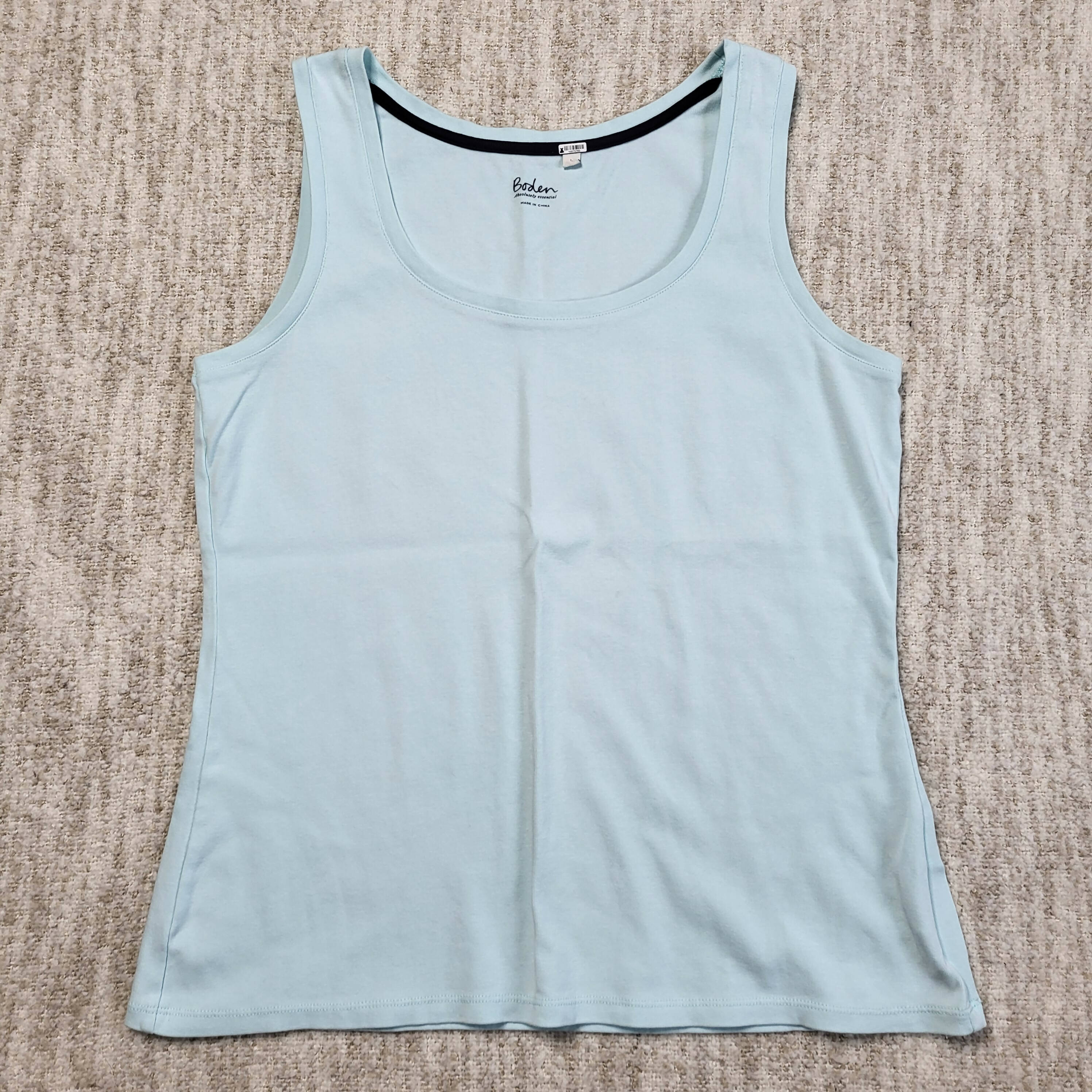 Boden Essential Tank Top - /Blue - L