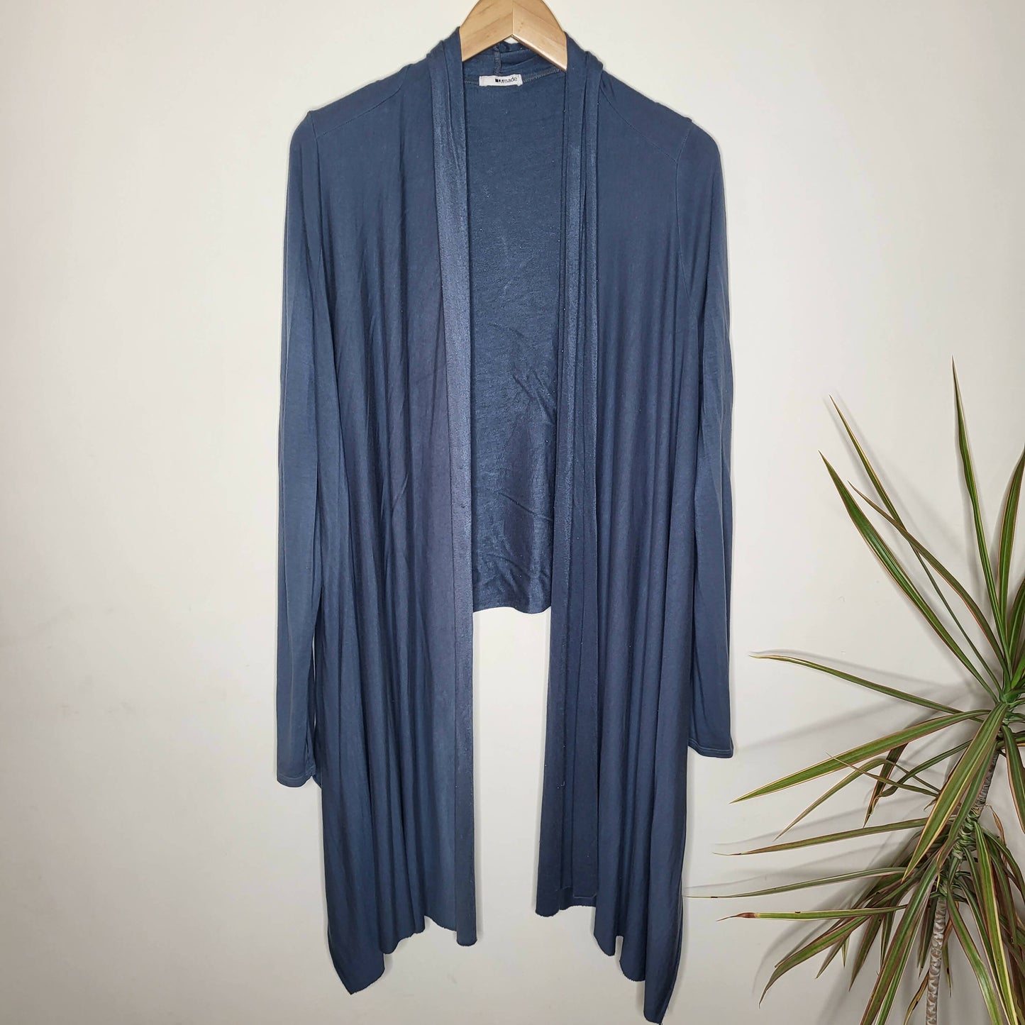 LAmade High-Low Draped Cardigan - /Blue - L