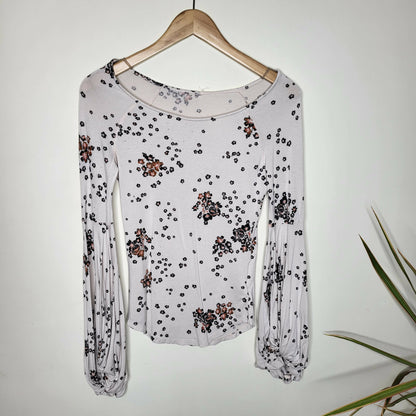 Free People To The Tropics Printed Top