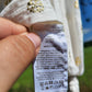 Boden Notch Neck Smocked Frill Top - Dots - Off White Multi/Ivory, Dainty Foil - 4