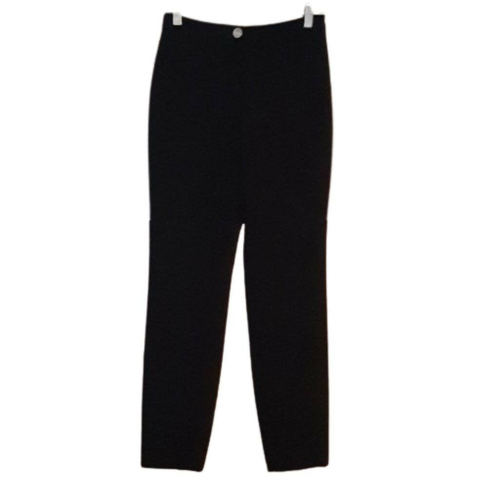 Ted Baker London Textured Flat Pocket Cigarette Pant - Black