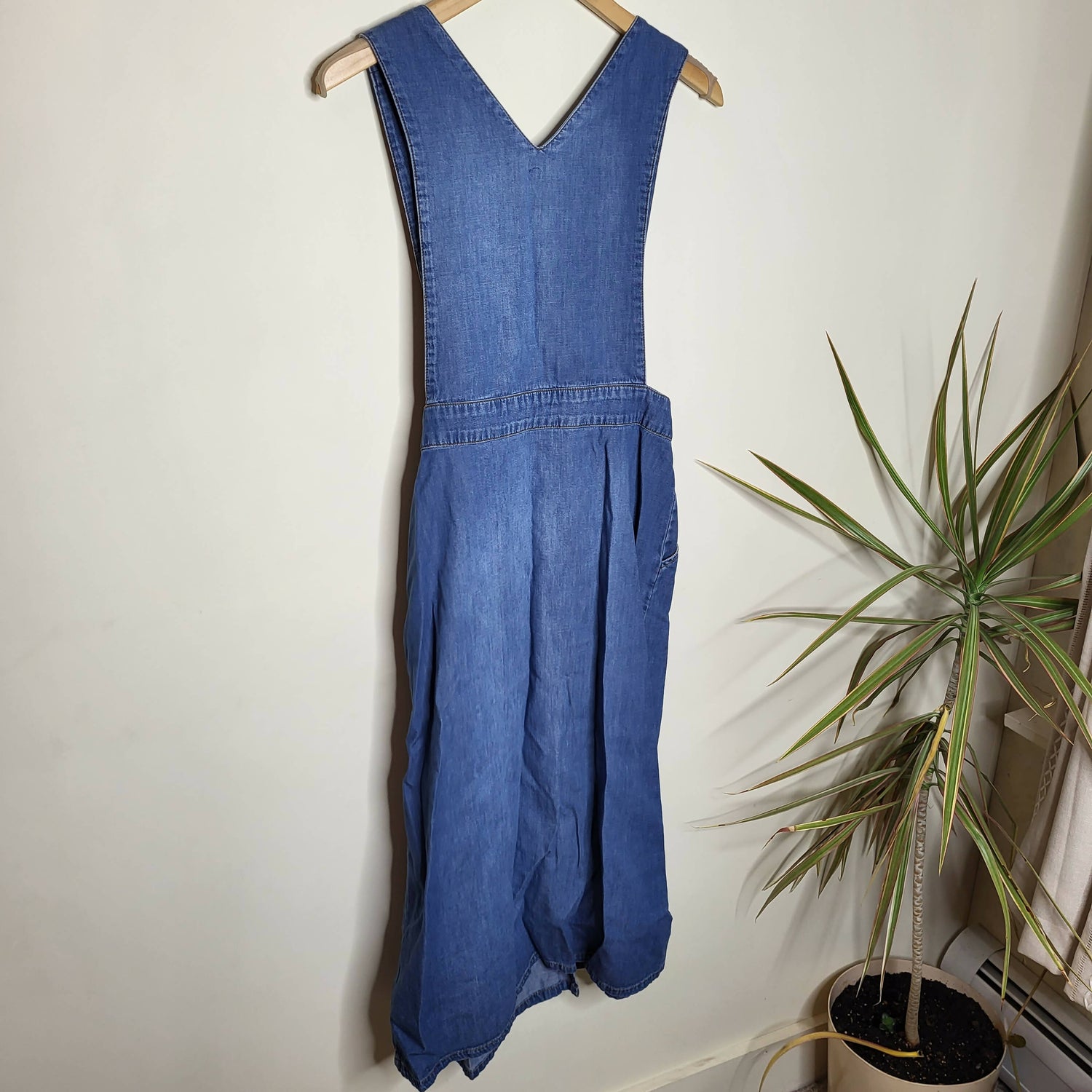 Free People Denim Wrap Dress