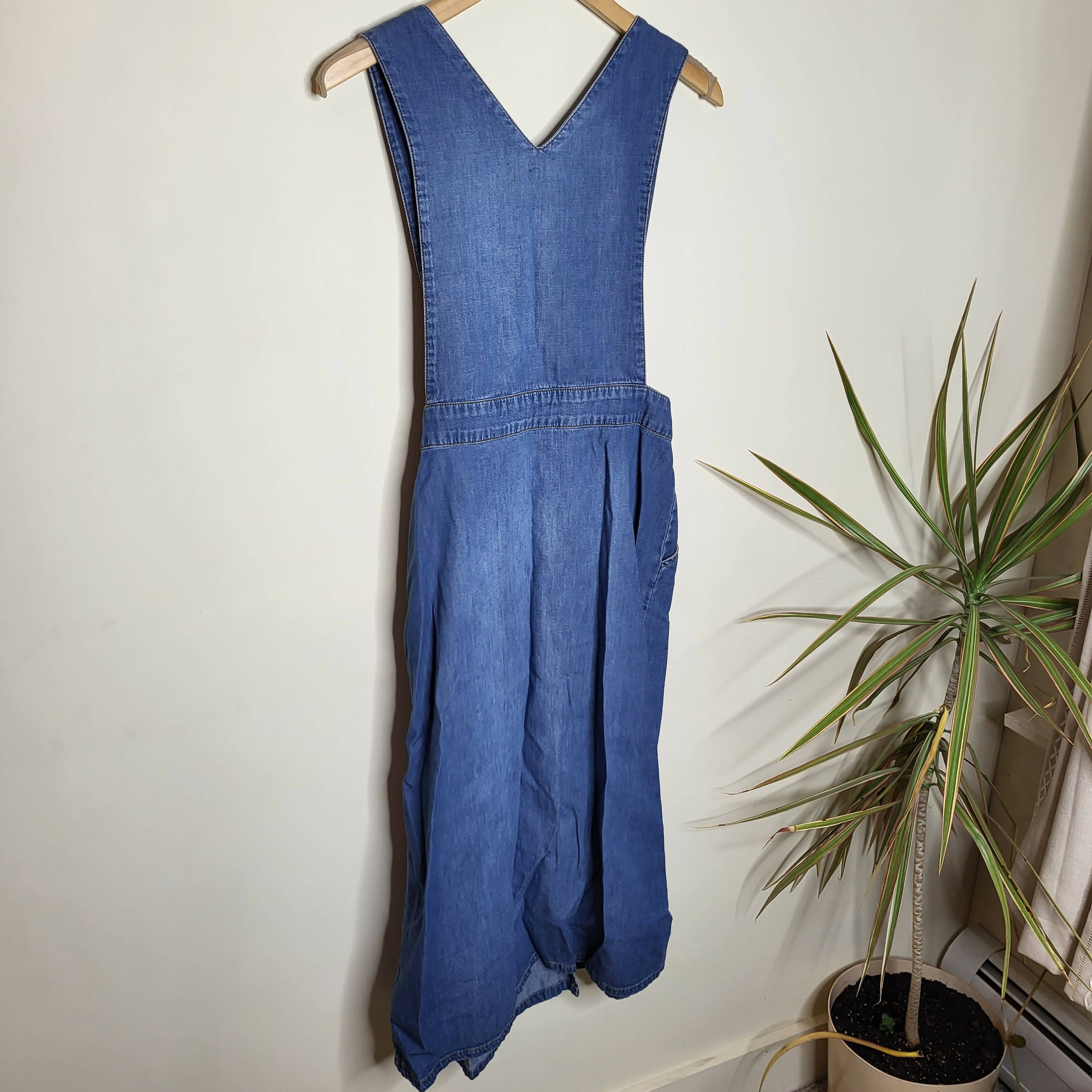 Free People Denim Wrap Dress