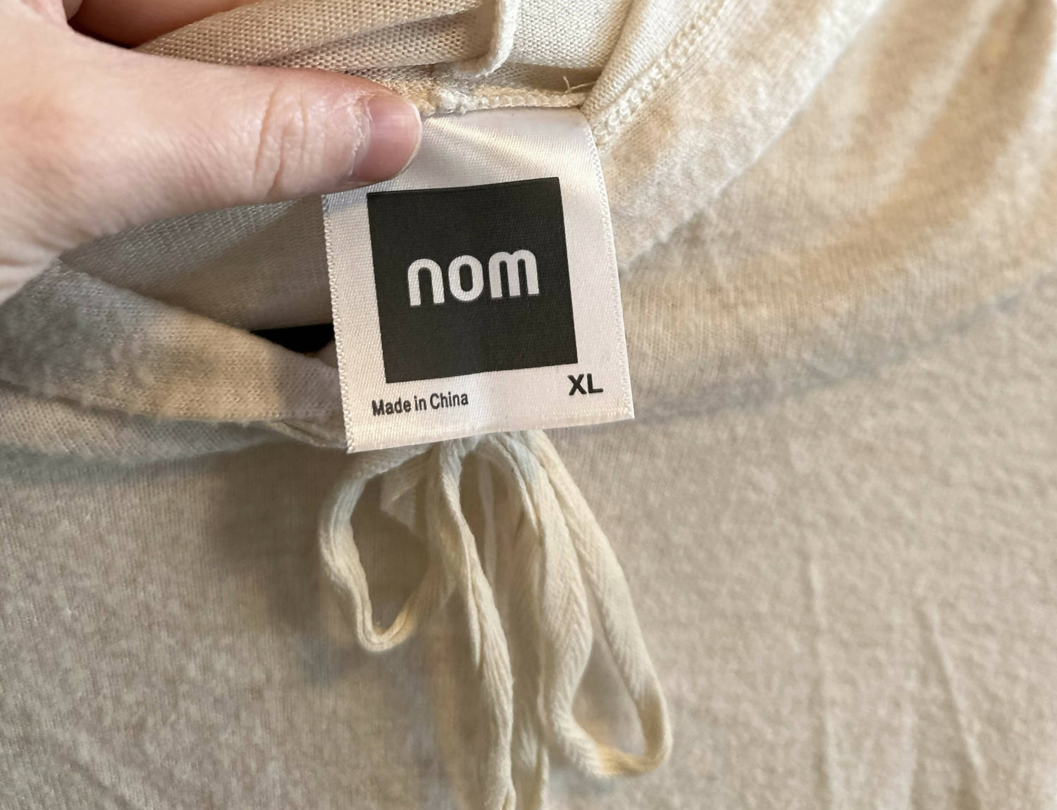 Nom Maternity Jojo Maternity + Nursing Hoodie - /Off White