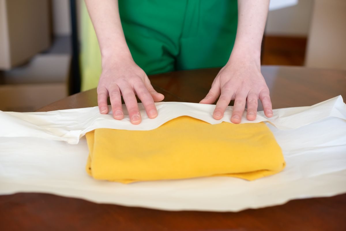 Packing a sold item