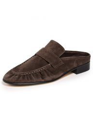 Tony Bianco Glacier Loafer Mules Espresso Suede 8