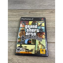 Grand Theft Auto San Andreas Sony PlayStation 2 PS2 Rockstar Games S…