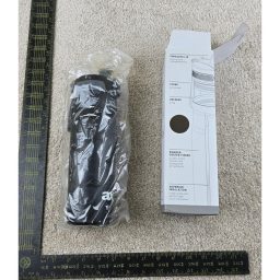 h2go Jolt Water Bottle Black Stainless Steel Vacuum Insulated 20.9 oz…